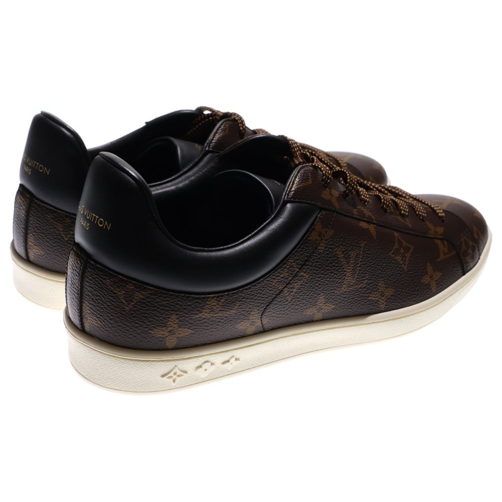 LOUIS VUITTON(ルイヴィトン) ルクセンブルグ ライン モノグラム PVCレザー ローカットスニーカー ブラウン