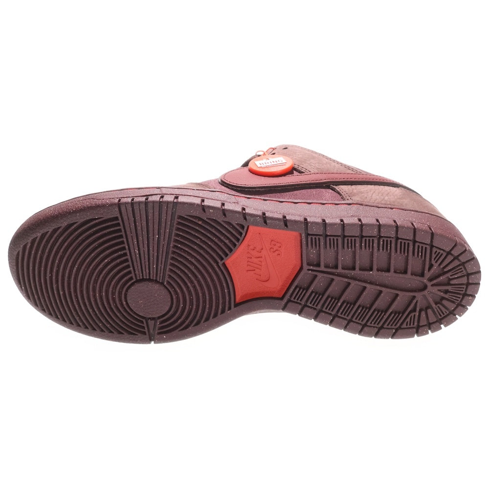 NIKE SB(ナイキエスビー) DUNK LOW PRM ダンク プレミアム シティ オブ ラブ ローカットスニーカー バーガンディ US10.5/28.5cm FN0619-600