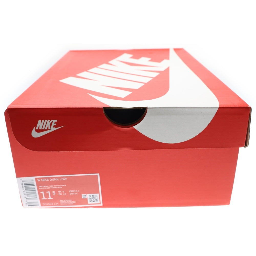 NIKE(ナイキ) WMNS DUNK LOW SAIL/CACAO WOW ウィメンズ ダンク ローカットスニーカー ブラウン US11.5/28.5cm DD1503-124 レディース