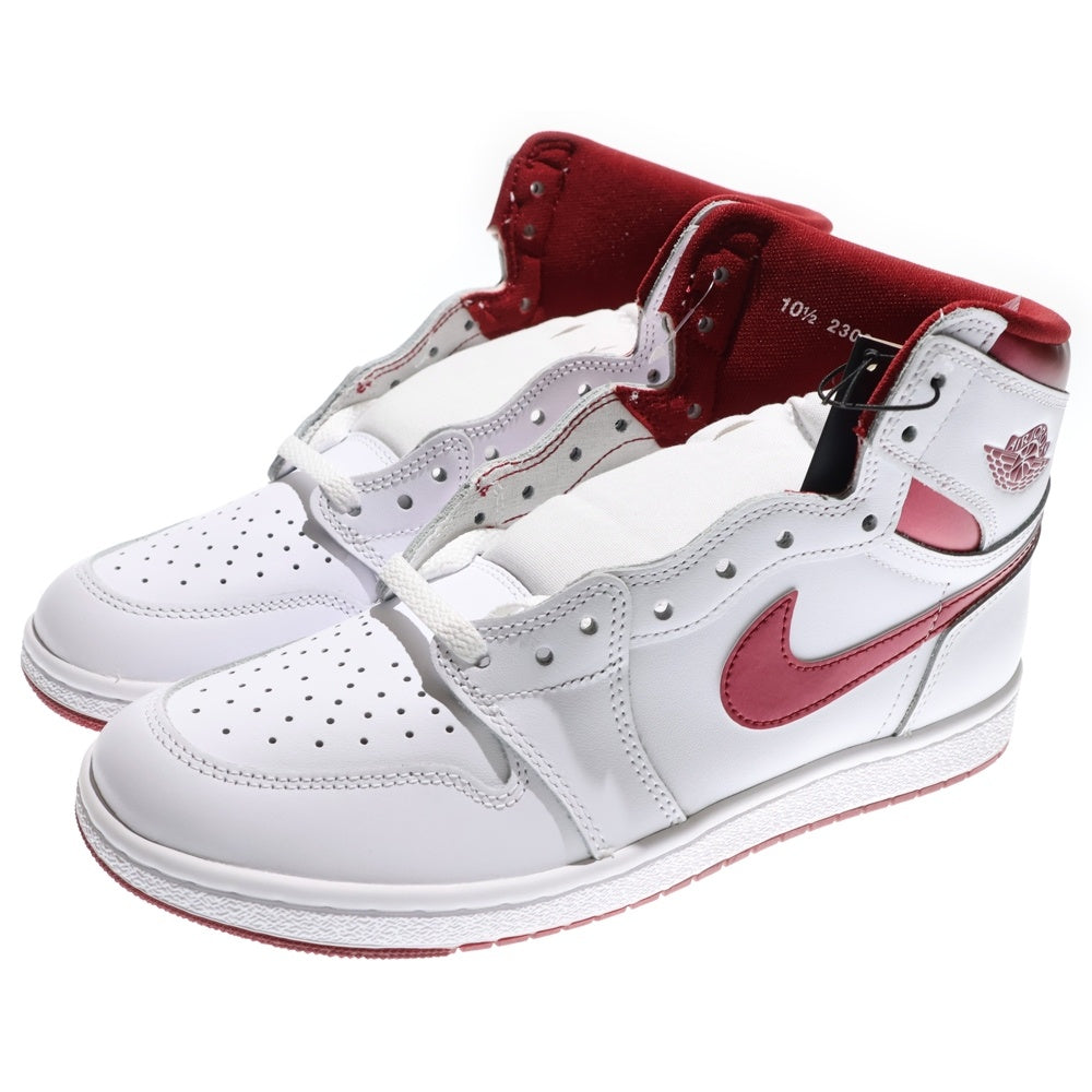 NIKE(ナイキ) AIR JORDAN 1 HIGH 85 METALLIC BURGUNDY エアジョーダン1 85 ハイカットスニーカー メタリックバーガンディ US10.5/28.5cm BQ4422-161