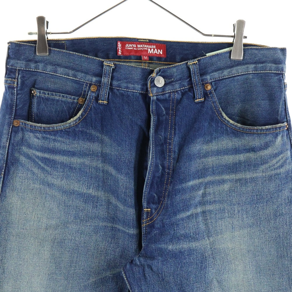JUNYA WATANABE COMME des GARCONS(ジュンヤワタナベ コムデギャルソン) 1-AW ×Levi's リーバイス JW XX ボタンフライ デニムパンツ インディゴ WS-P220 AD2010