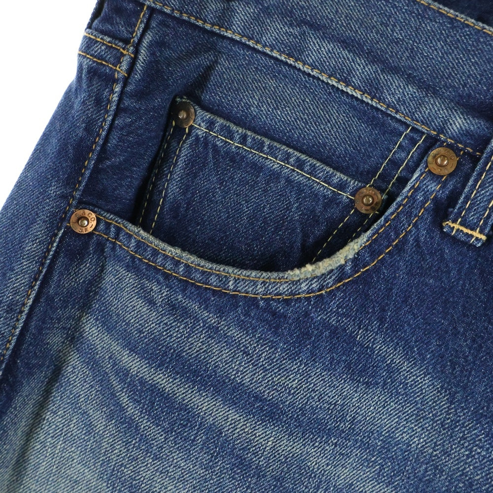 JUNYA WATANABE COMME des GARCONS(ジュンヤワタナベ コムデギャルソン) 1-AW ×Levi's リーバイス JW XX ボタンフライ デニムパンツ インディゴ WS-P220 AD2010