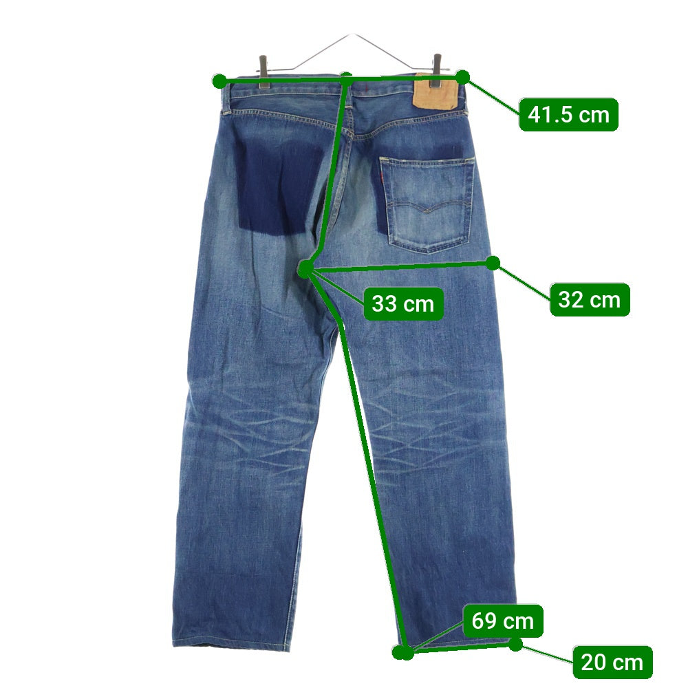 JUNYA WATANABE COMME des GARCONS(ジュンヤワタナベ コムデギャルソン) 1-AW ×Levi's リーバイス JW XX ボタンフライ デニムパンツ インディゴ WS-P220 AD2010