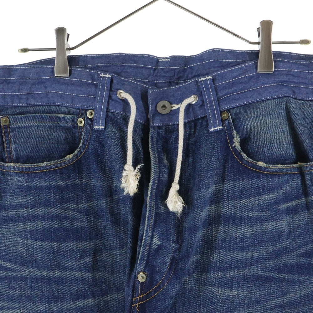 COMME des GARCONS JUNYA WATANABE MAN(コムデギャルソンジュンヤワタナベマン) 11SS ×Levi's リーバイス ボタンフライ ストレートデニムパンツ インディゴ WG-P206 AD2010