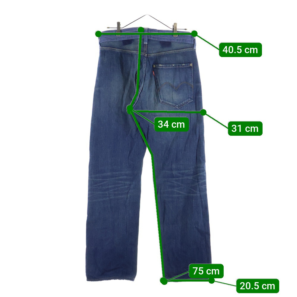 COMME des GARCONS JUNYA WATANABE MAN(コムデギャルソンジュンヤワタナベマン) 11SS ×Levi's リーバイス ボタンフライ ストレートデニムパンツ インディゴ WG-P206 AD2010