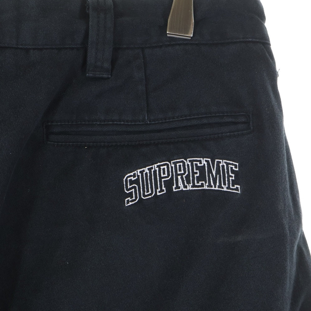 SUPREME(シュプリーム) 19SS Arc Logo Chino Pant アーチロゴ チノパンツ ブラック
