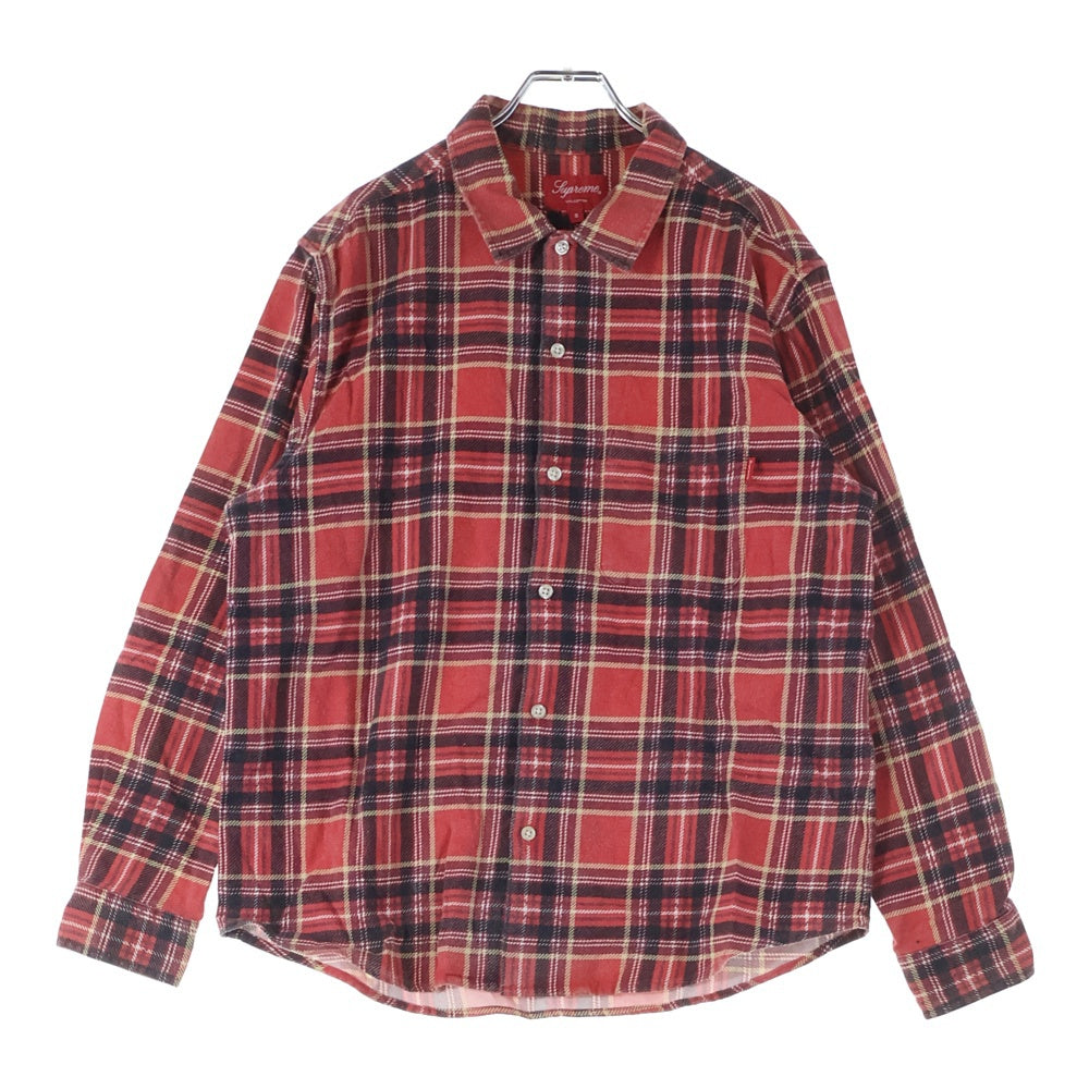 SUPREME(シュプリーム) 20SS Printed Plaid Shirt プリント プレイド チェックシャツ レッド