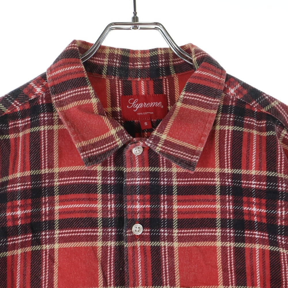 SUPREME(シュプリーム) 20SS Printed Plaid Shirt プリント プレイド チェックシャツ レッド