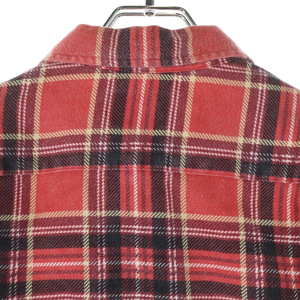SUPREME(シュプリーム) 20SS Printed Plaid Shirt プリント プレイド チェックシャツ レッド