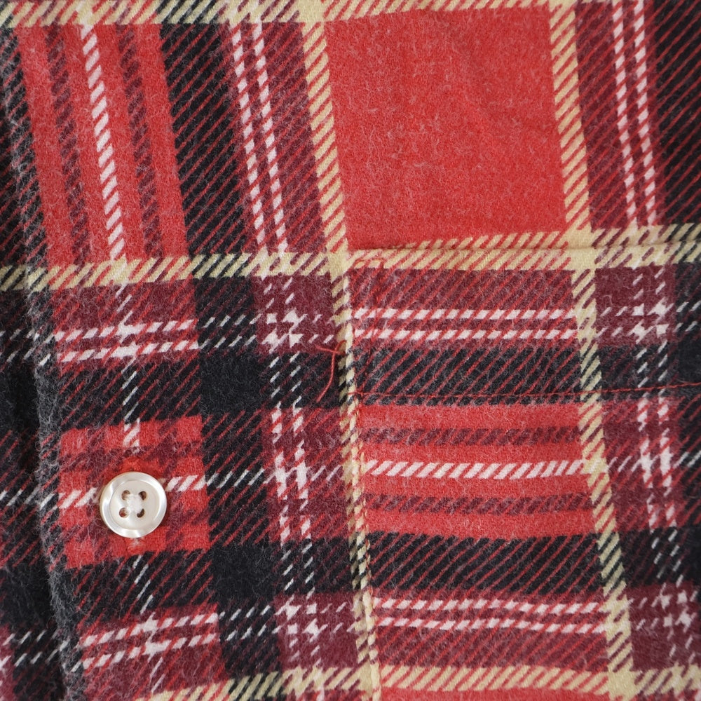 SUPREME(シュプリーム) 20SS Printed Plaid Shirt プリント プレイド チェックシャツ レッド