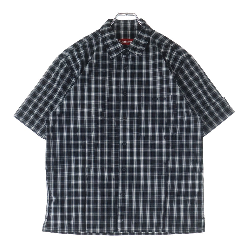 Supreme Mini Plaid S/S Shirt M サイズ Supreme シュプリーム 24SS Loose Fit Mini Plaid S/S Shirt ルーズ