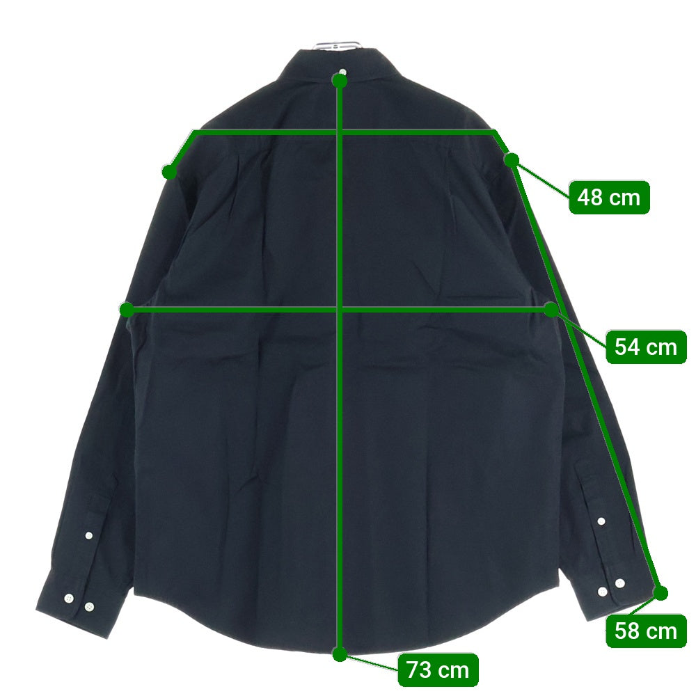 SUPREME(シュプリーム) Small Box Shirt スモール ボックスロゴ ボタンダウン 長袖 シャツ ブラック