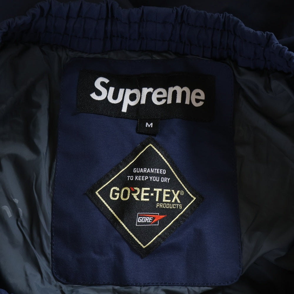 SUPREME(シュプリーム) 18AW GORE-TEX Pant ゴアテックス ジップポケット ナイロンパンツ ネイビー