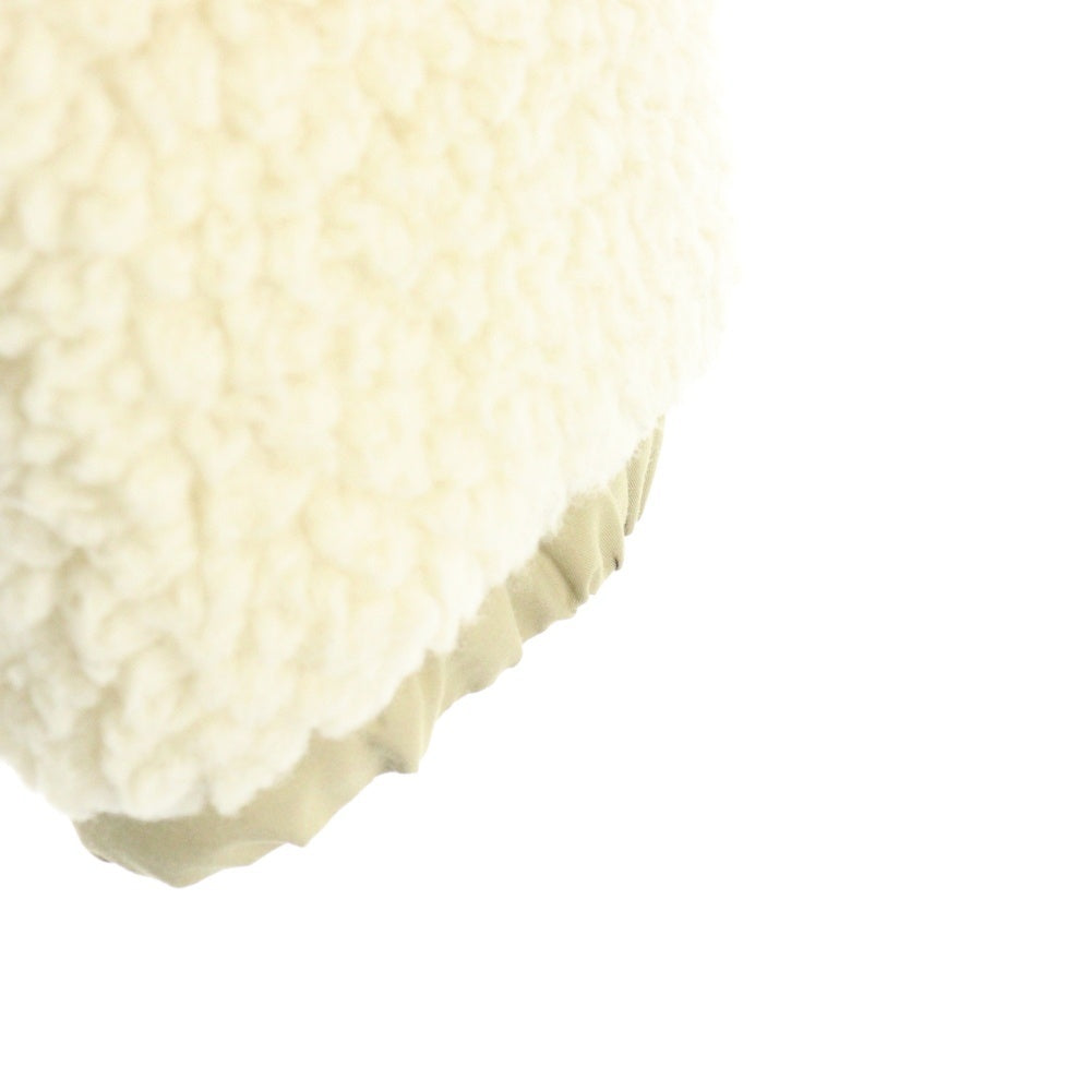 THE NORTH FACE(ザノースフェイス) 21AW SHERPA NUPTSE JACKET シェルパ ヌプシ フリース 切り替え ダウンジャケット ホワイト/ベージュ NF0A5A84