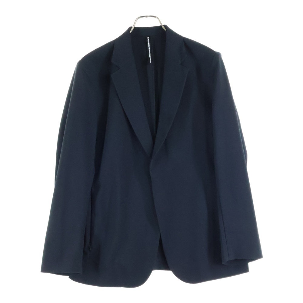 DESCENTE(デサント) 1B シングルテーラードジャケット ナイロンスラックス セットアップスーツ ブラック DU4FJK12M