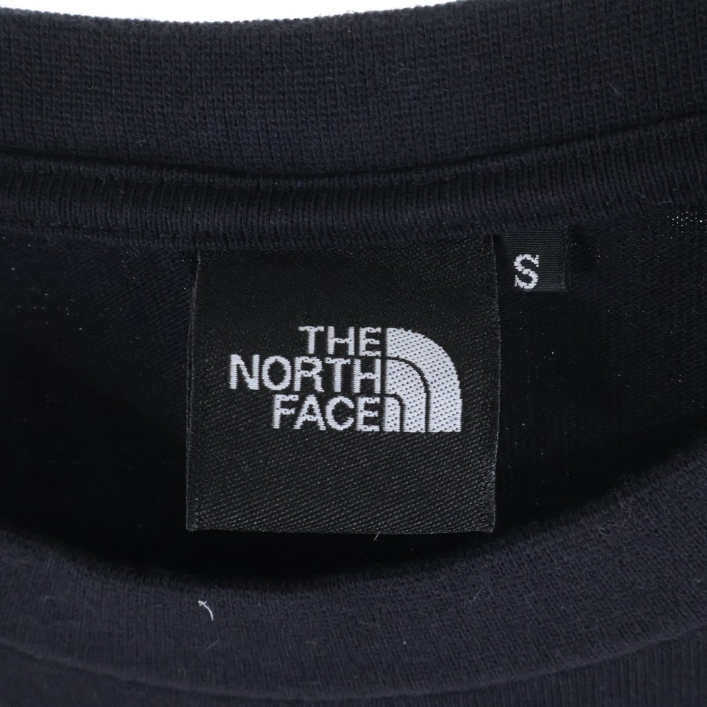 THE NORTH FACE(ザノースフェイス) 20SS TESTED PROVEN TEE フロントロゴ クルーネック半袖Tシャツ アットソー ブラック NT82030