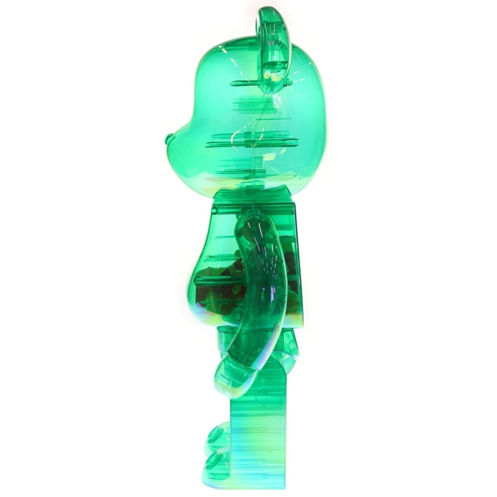MEDICOM TOY(メディコムトイ) BE@RBRICK X-girl CLEAR GREEN Ver. 1000% ベアブリック エックスガール フィギュア 人形 クリアグリーン