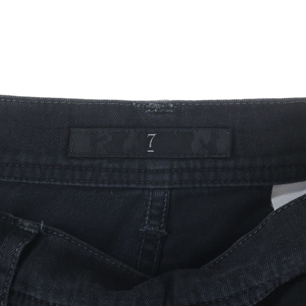 JULIUS(ユリウス) 【SAMPLE】 変形ジップ デザイン サルエルチノパンツ ブラック