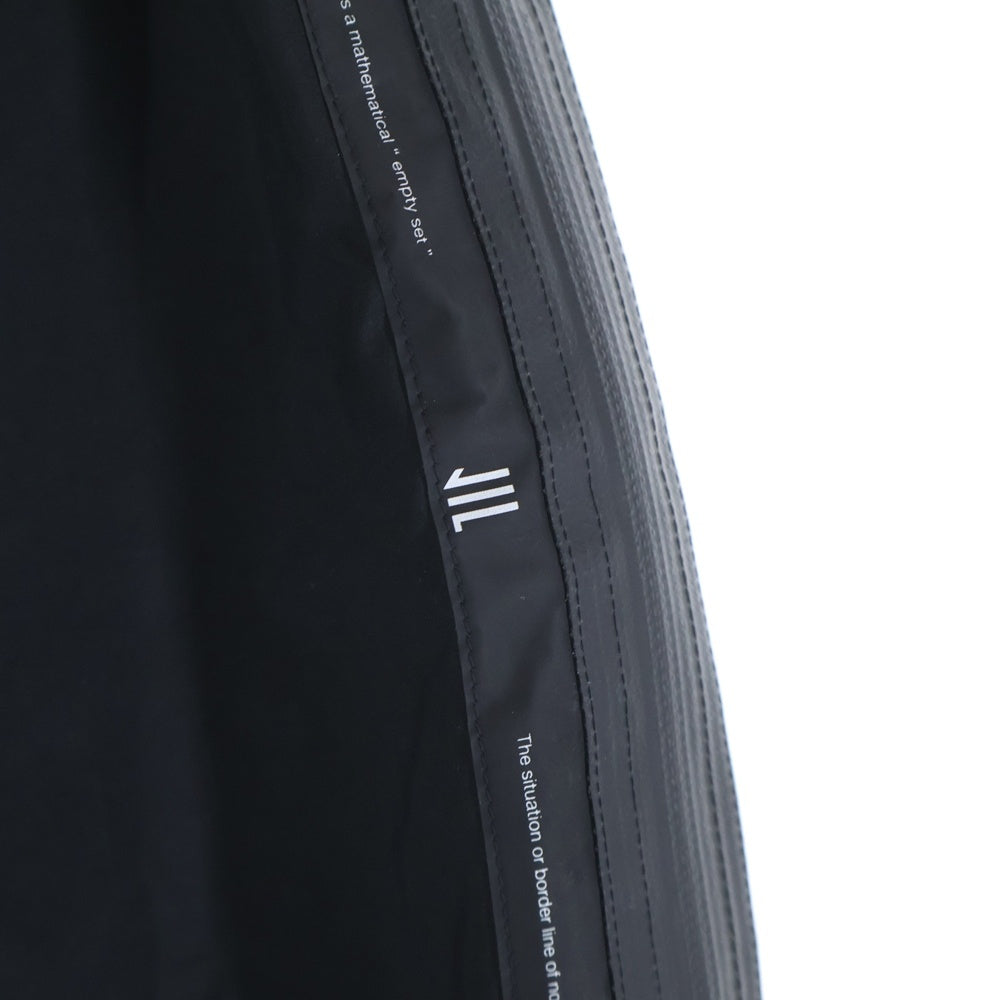 NILS(ニルズ) 19AW PE/NY TAFFETA ドローコード ナイロンパンツ ブラック 680PAM10
