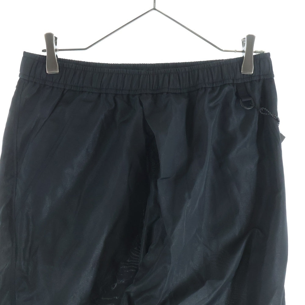 NILoS(ニルズ) 19AW タックド ナイロントラックパンツ チャコールグレー 680PAM9