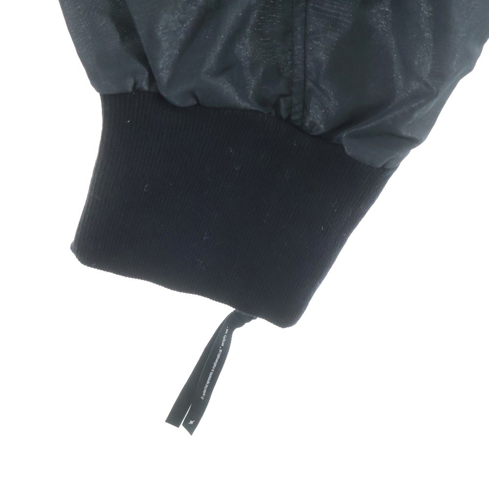NILoS(ニルズ) 19AW タックド ナイロントラックパンツ チャコールグレー 680PAM9