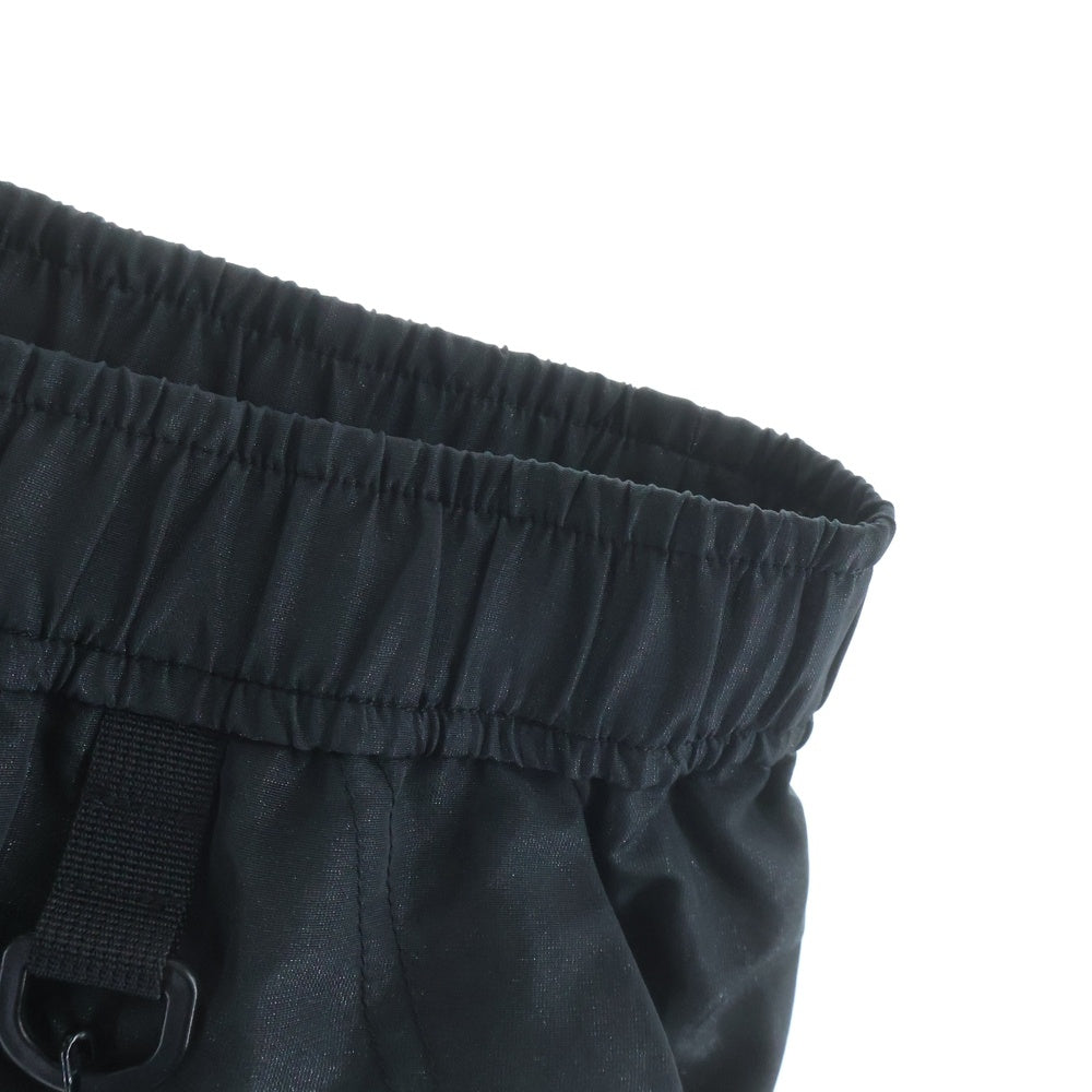 NILoS(ニルズ) 19AW タックド ナイロントラックパンツ チャコールグレー 680PAM9
