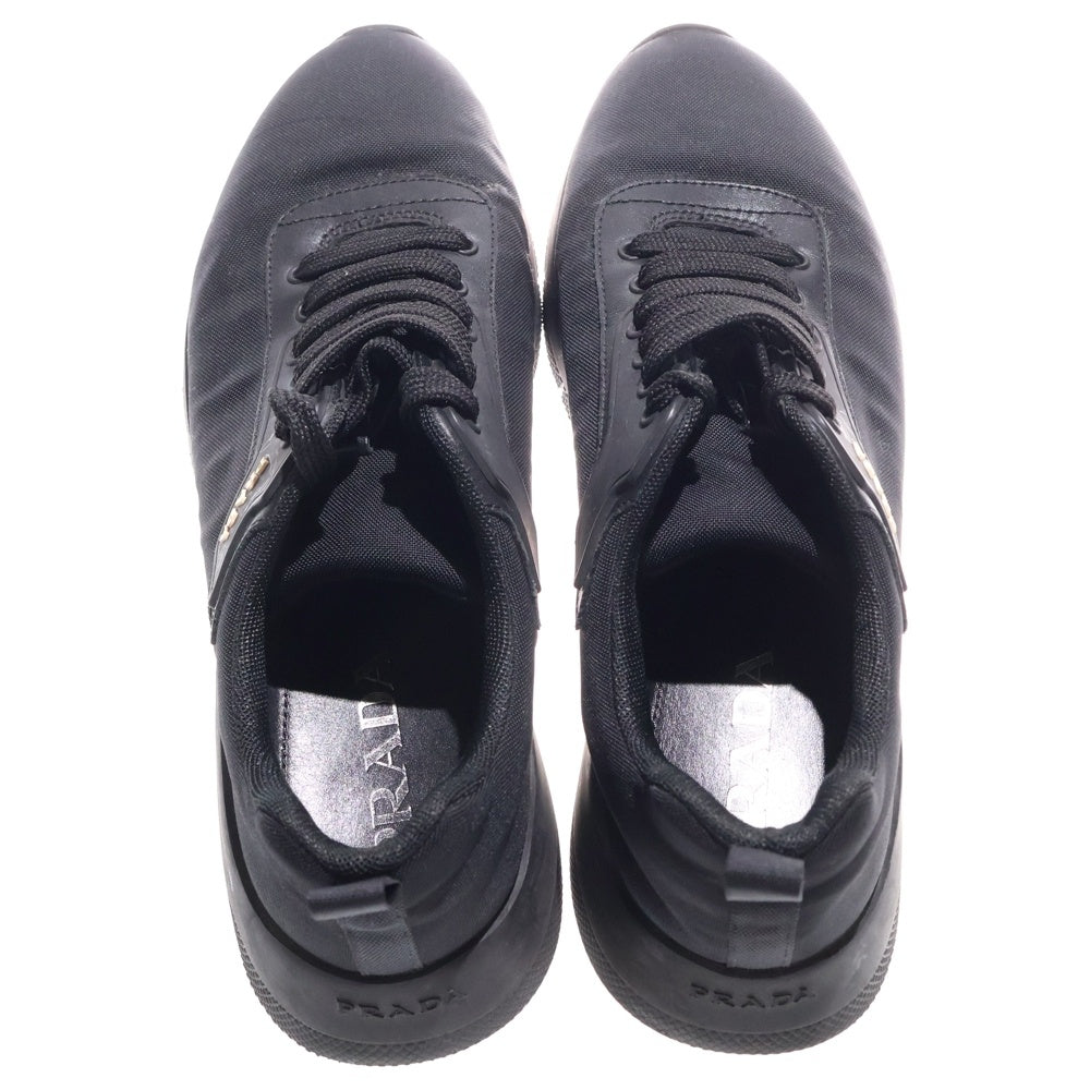 PRADA(プラダ) ナイロン ローカットスニーカー ブラック