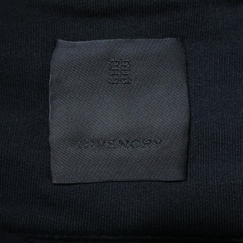 GIVENCHY(ジバンシィ) リバースロゴプリントクルーネック スウェットトレーナー ブラック BMJ0CB3Y6A