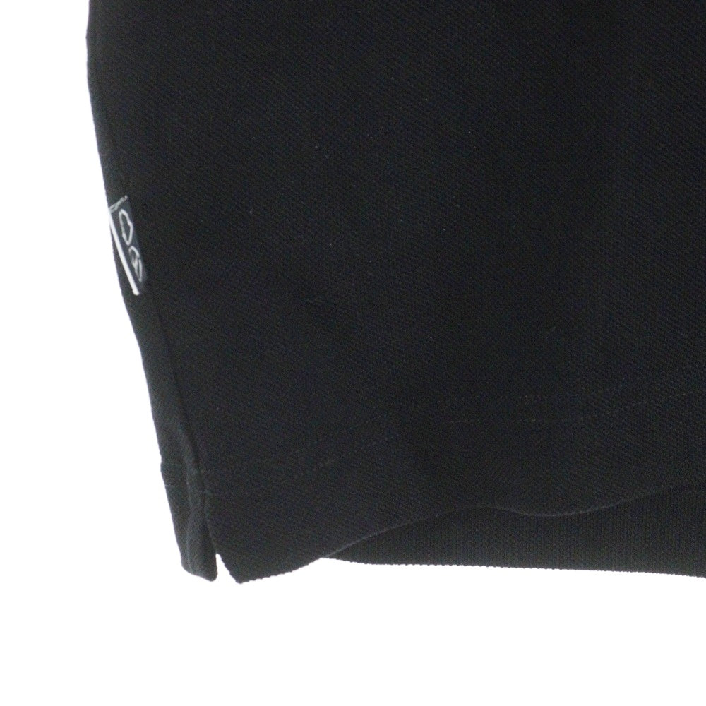 MONCLER(モンクレール) 20SS ロゴ刺繍 半袖ポロシャツ ブラック F209U8A70010 84556