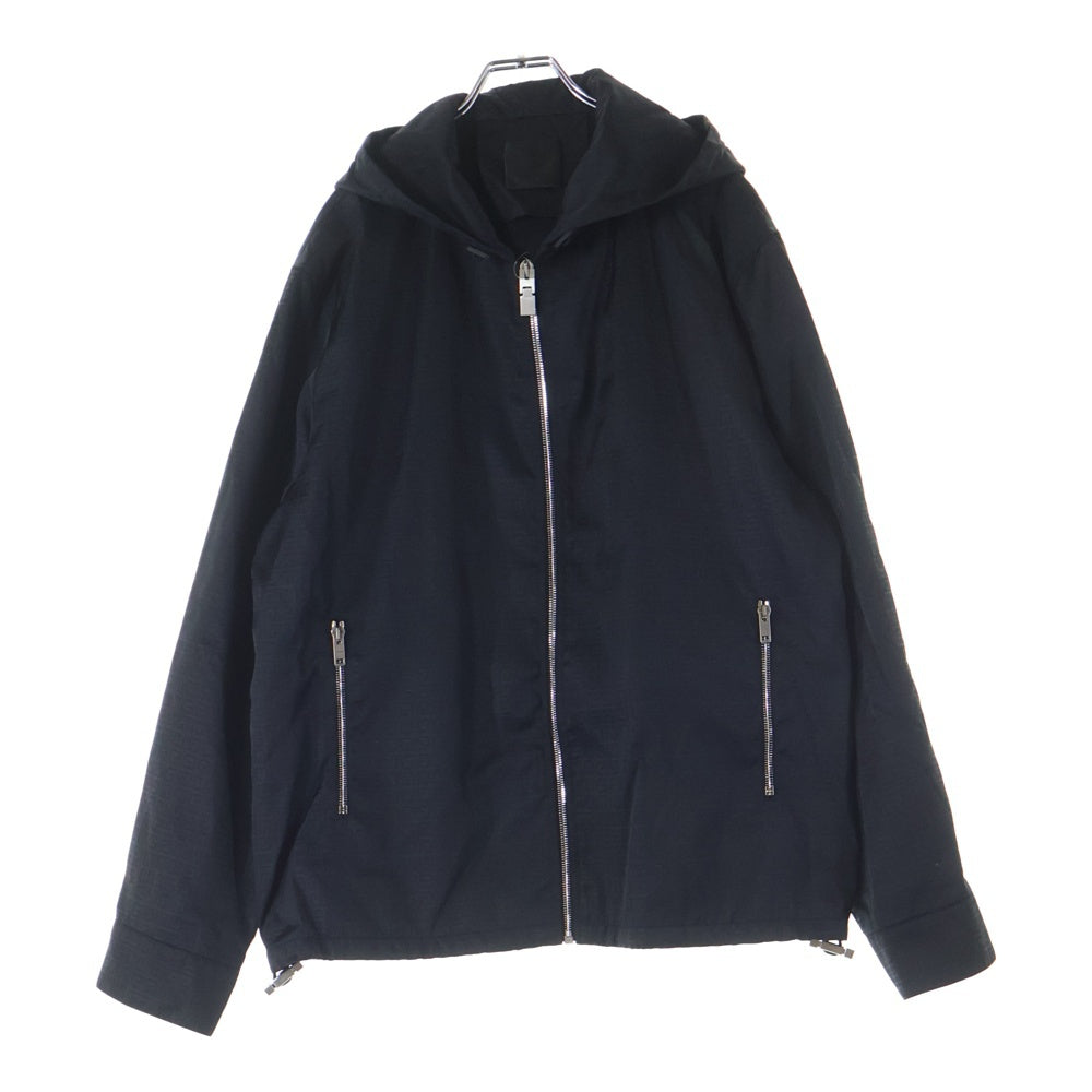GIVENCHY(ジバンシィ) 4Gジャガード ジップアップ ナイロン ジャケット ブラック BM00RP13P9