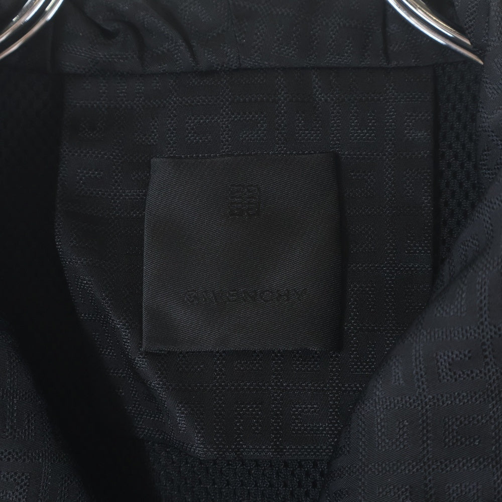 GIVENCHY(ジバンシィ) 4Gジャガード ジップアップ ナイロン ジャケット ブラック BM00RP13P9