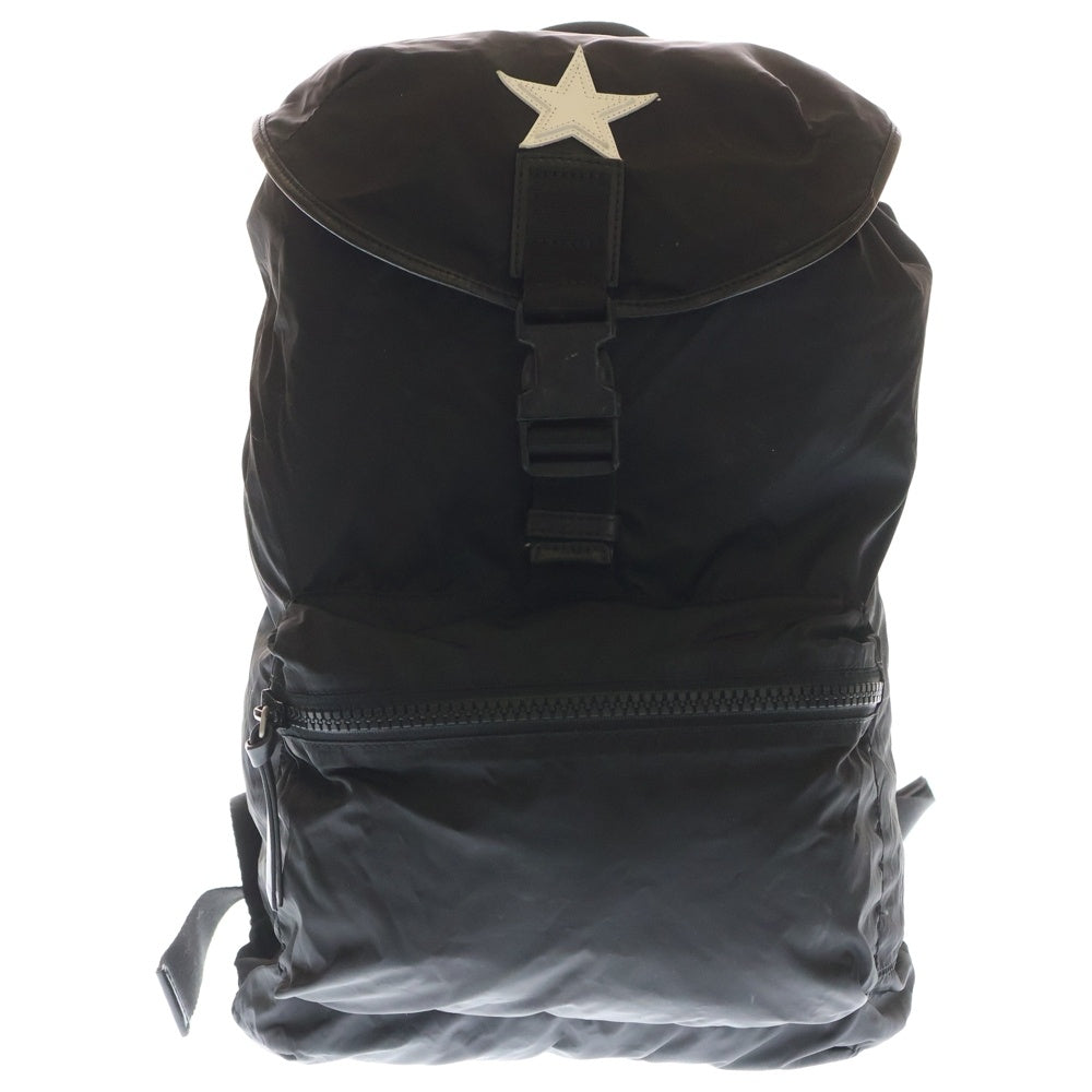 GIVENCHY(ジバンシィ) スターパッチ ナイロン リュックサック バックパック ブラック レディース