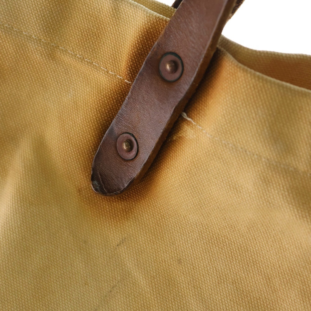 RRL(ダブルアールエル) キャンバス レザーハンドル 2WAY トートバッグ ショルダーバッグ アイボリー レディース