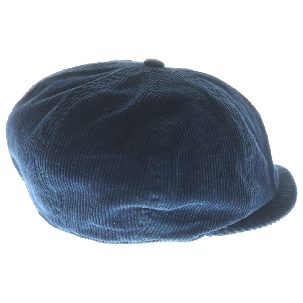 RRL(ダブルアールエル) Corduroy Casquette コーデュロイ キャスケット 帽子 ネイビー レディース