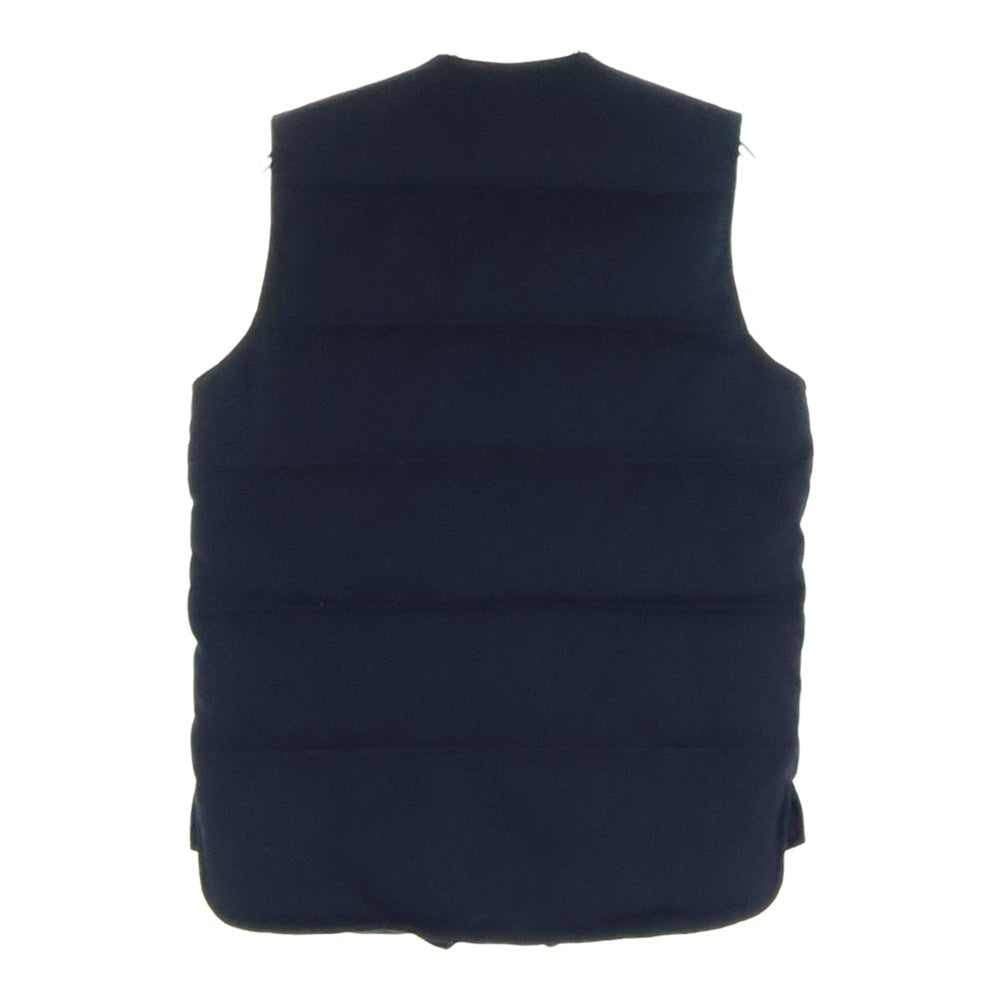 RRL(ダブルアールエル) コットン ウール ダウンベスト ブラック