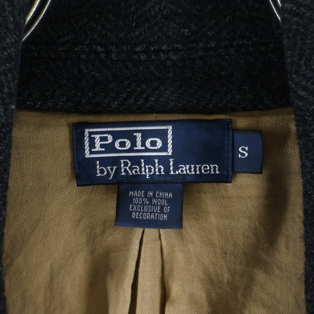 POLO RALPH LAUREN(ポロラルフローレン) クルミボタン 3B ウール テーラードジャケット グレー KK-RL-HA3518
