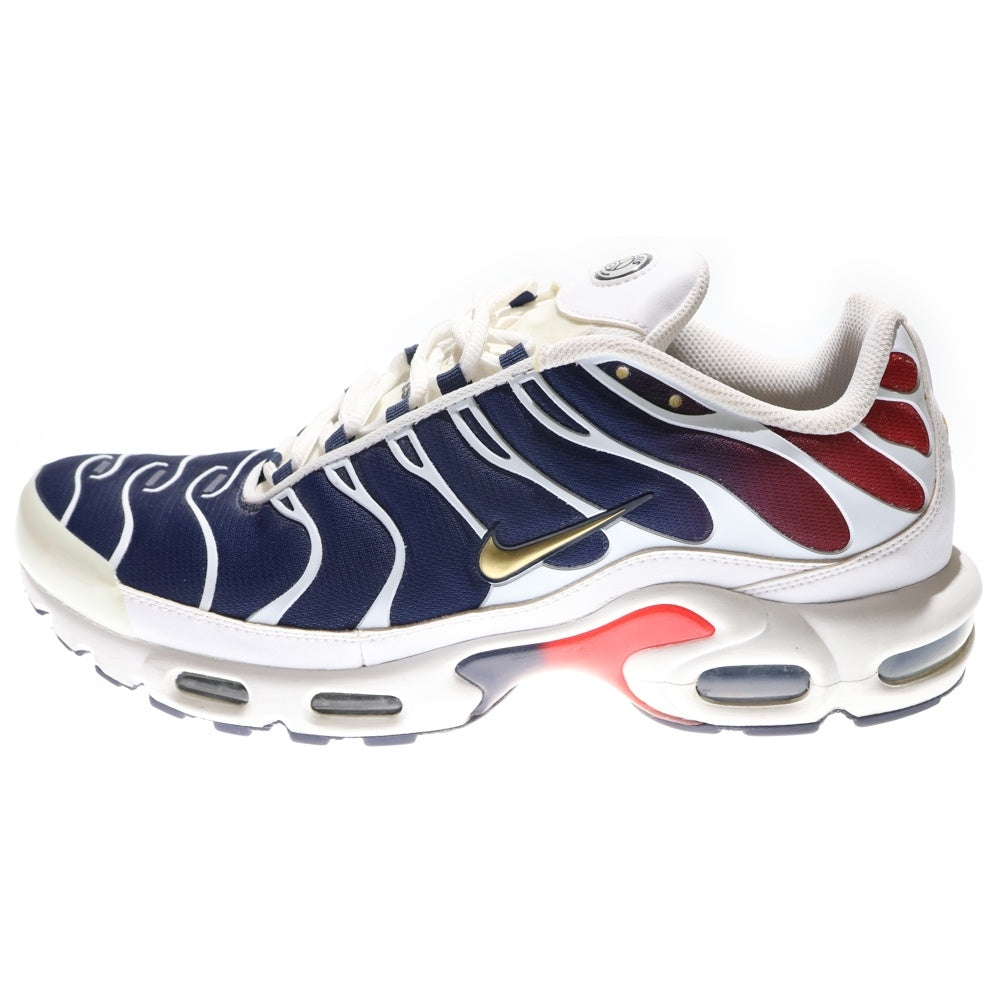 NIKE(ナイキ) AIR MAX PLUS PARIS SAINT GERMAIN エアマックスプラス パリサンジェルマン ローカットスニーカー ホワイト/ネイビー US11/29cm FZ4776-100