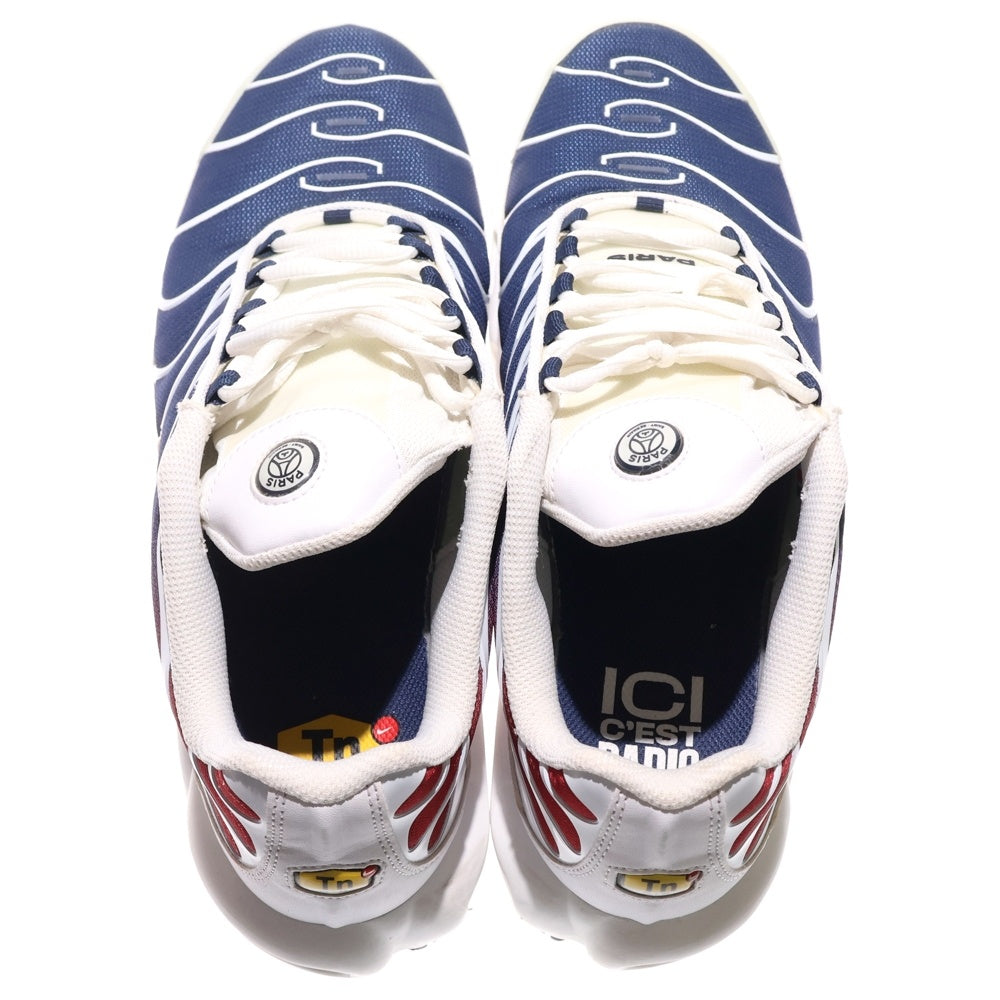 NIKE(ナイキ) AIR MAX PLUS PARIS SAINT GERMAIN エアマックスプラス パリサンジェルマン ローカットスニーカー ホワイト/ネイビー US11/29cm FZ4776-100