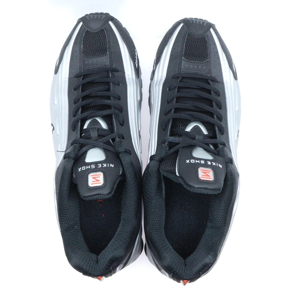 NIKE(ナイキ) SHOX R4 ショックス ローカットスニーカー シルバー/ブラック US11/29cm HQ1988-002