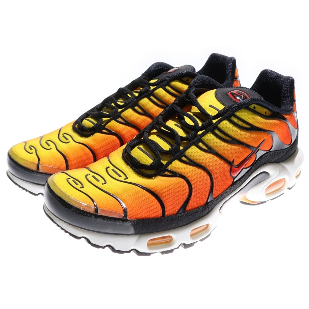 NIKE(ナイキ) AIR MAX PLUS SUNSET エアマックスプラス サンセット ローカットスニーカー オレンジ/ブラック US11/29cm HF0552-001