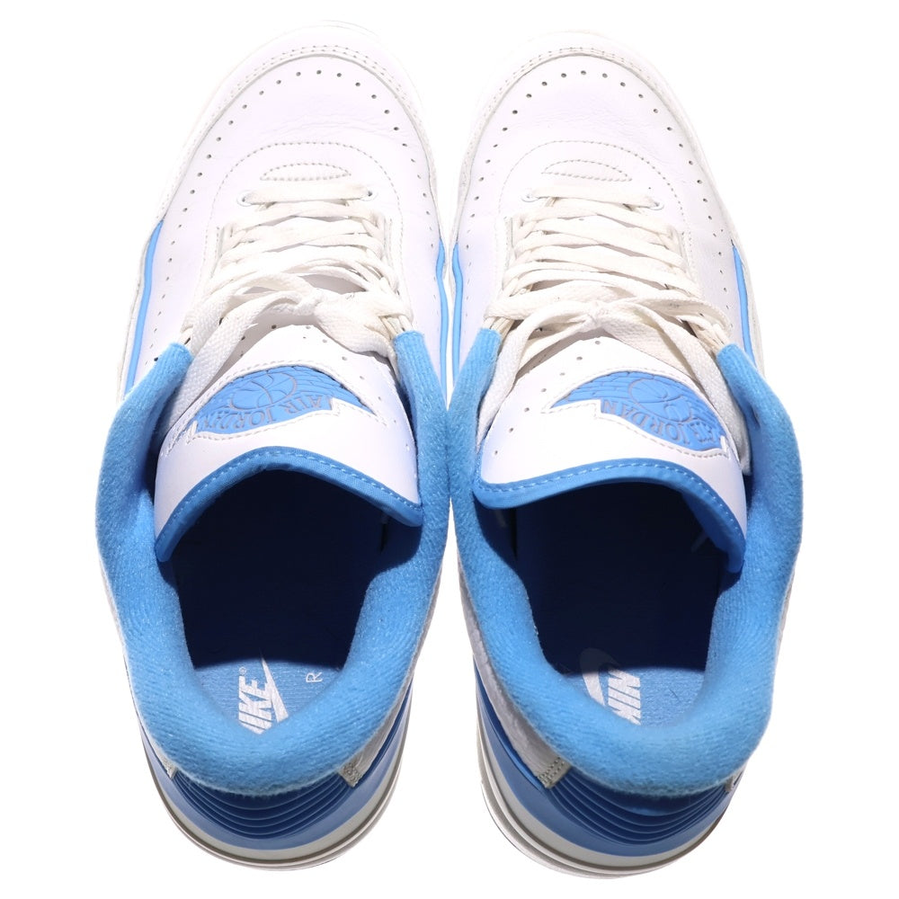 NIKE(ナイキ) AIR JORDAN 2 RETRO LOW UNIVERSITY BLUE エアジョーダン2 レトロ ロー ユニバーシティブルー ローカットスニーカー ブルー/ホワイト US11/29cm DV9956-104