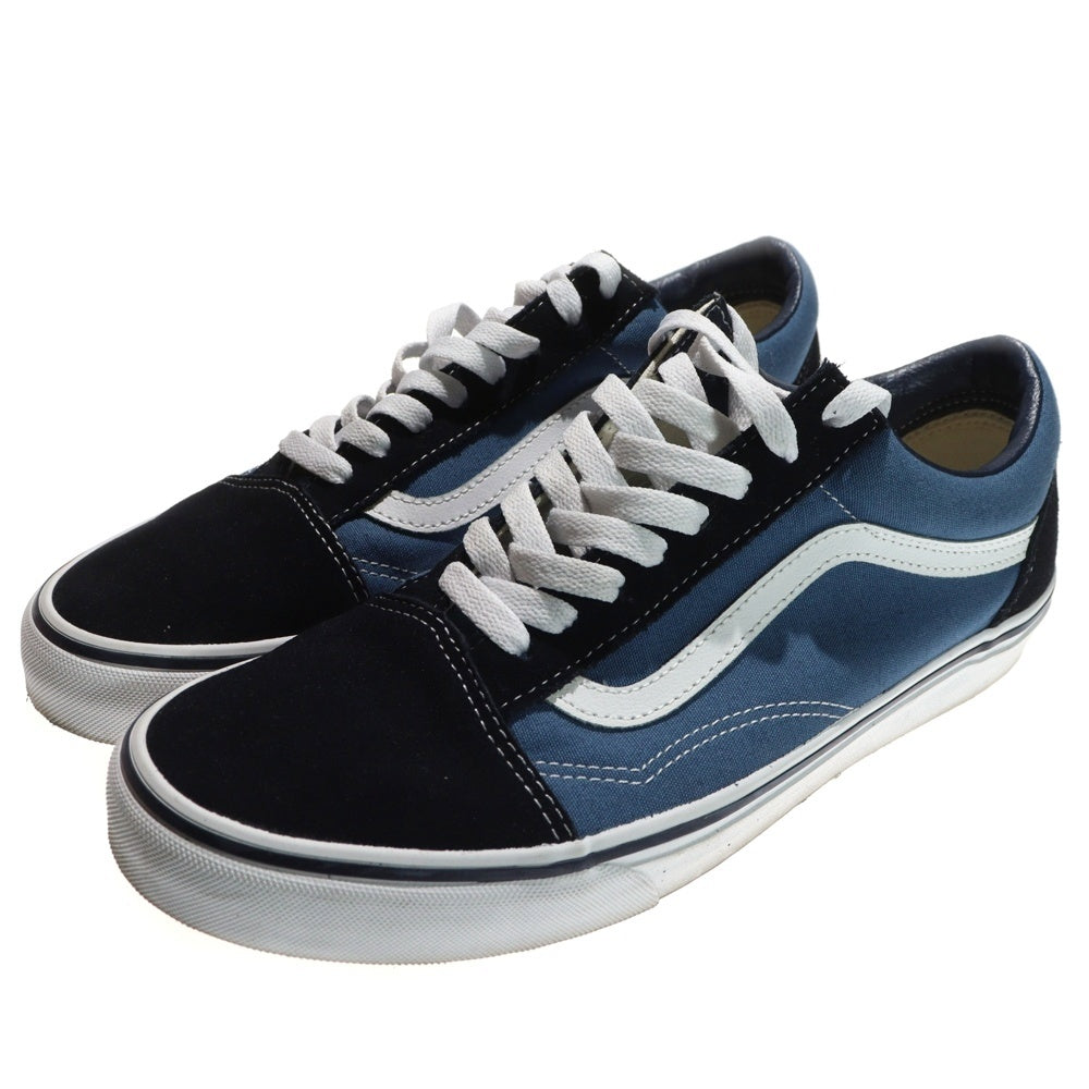 VANS(ヴァンズ) OLD SKOOL オールドスクール ローカットスニーカー ブラック/ブルー US10.5/28.5cm VN000D3HNVY
