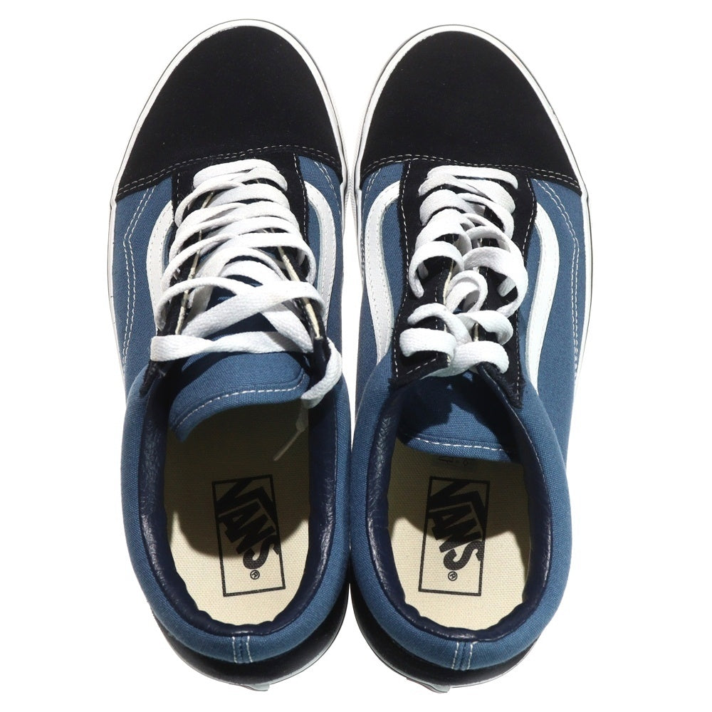 VANS(ヴァンズ) OLD SKOOL オールドスクール ローカットスニーカー ブラック/ブルー US10.5/28.5cm VN000D3HNVY
