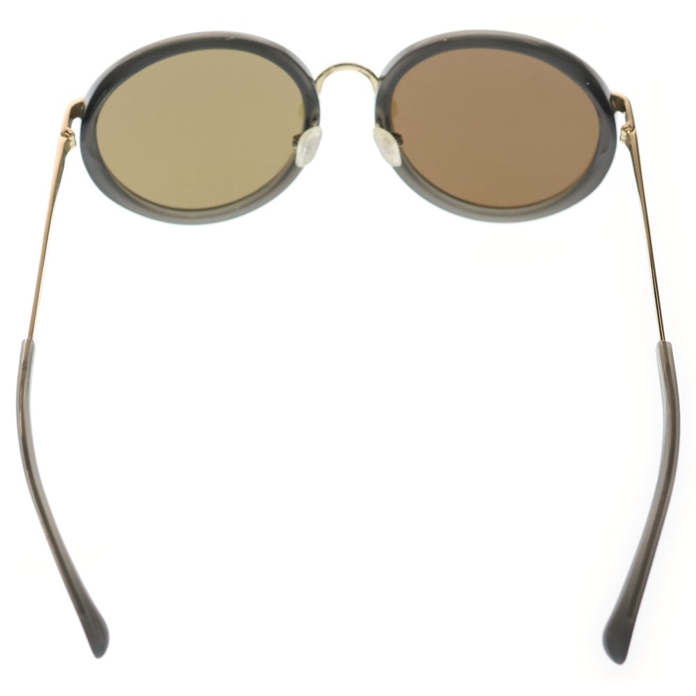 DRIES VAN NOTEN(ドリスヴァンノッテン) ×LINDA FARROW GALLERY リンダ ファロー ギャラリー サークル サングラス アイウェア メガネ ブラック/ゴールド DVN80C5SUN レディース