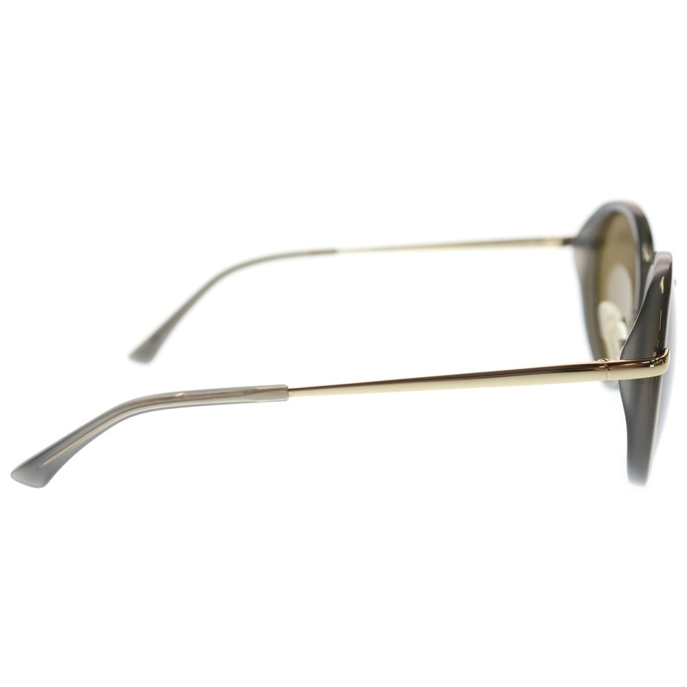 DRIES VAN NOTEN(ドリスヴァンノッテン) ×LINDA FARROW GALLERY リンダ ファロー ギャラリー サークル サングラス アイウェア メガネ ブラック/ゴールド DVN80C5SUN レディース