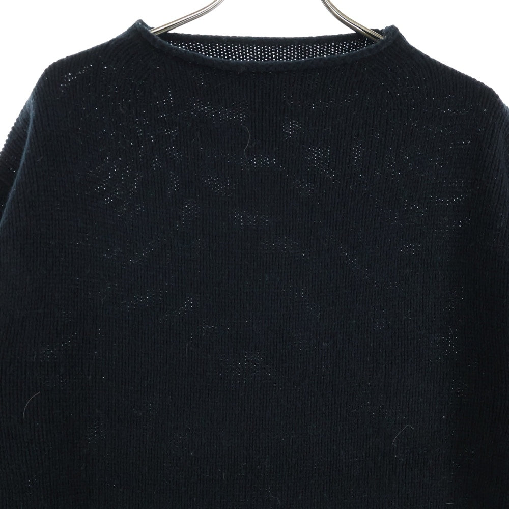 NO BRAND(ノーブランド) CITEN(シテン)ボトルネック ウール ニット セーター ブラック 4253-106-0014