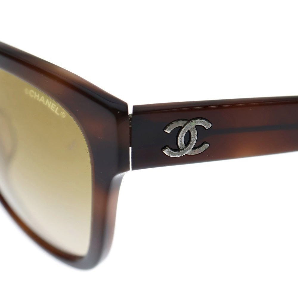 CHANEL(シャネル) ココマーク ウェリントン カラーレンズ サングラス アイウェア メガネ 眼鏡 ブラウン 5380-A