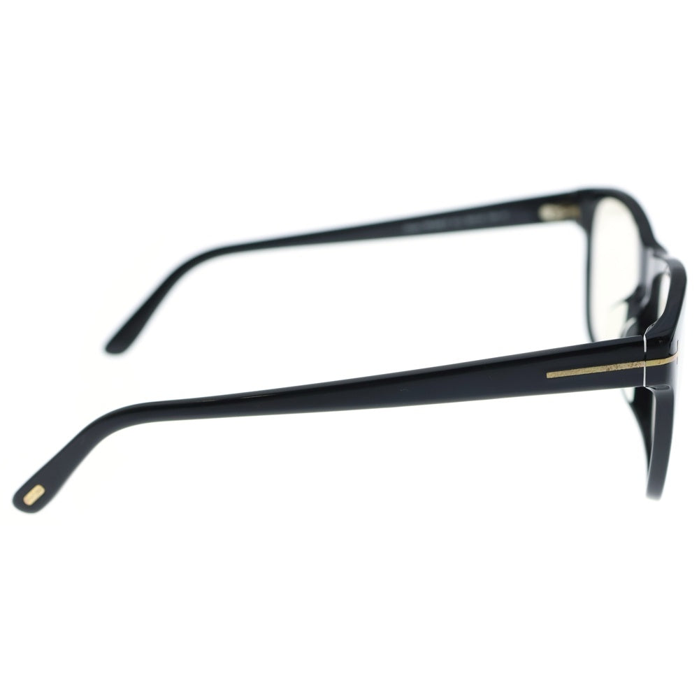 TOM FORD(トムフォード) ウェリントンフレーム サングラス アイウェア メガネ 眼鏡 ブラック TF698-F