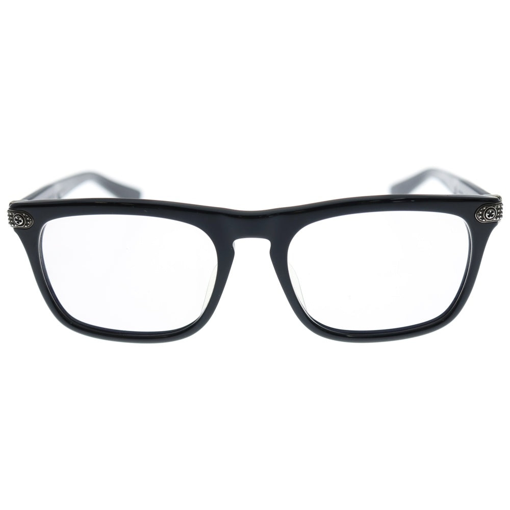 CHROME HEARTS(クロムハーツ) BEAU NER ウェリントンフレーム サングラス アイウェア メガネ 眼鏡 ブラック