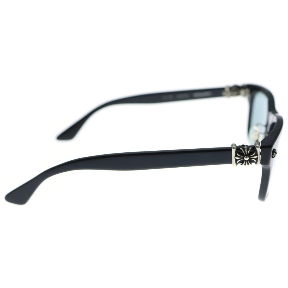 CHROME HEARTS(クロムハーツ) VAGILANTE CHプラステンプル ウェリントンフレーム サングラス アイウェア メガネ 眼鏡 ブラック